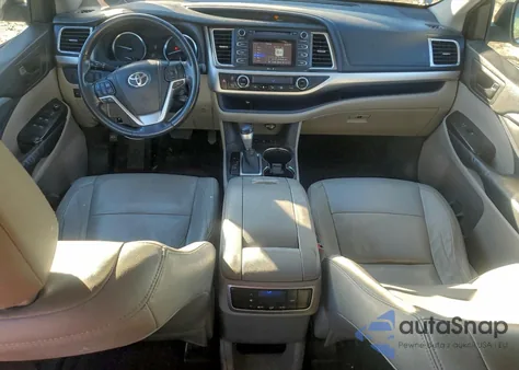 2014 Toyota Highlander Le из США, поврежденный, VIN 5TDBKRFH7ES021663